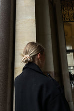 Load image into Gallery viewer, Natural silk scrunchie Cappuccino Beige Scrunchies Katrina Silks   
