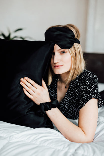 Pillowcase + Eye Mask SET Pillowcases Katrina Silks   