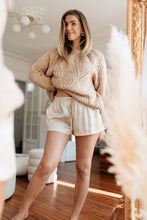 Load image into Gallery viewer, Natural Silk Shorts Cappuccino Beige
